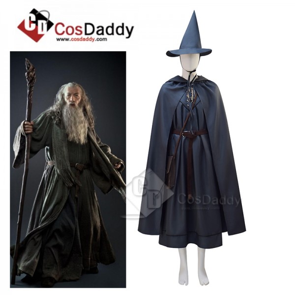 Gandalf Cosplay The Lord of The Rings Gandalf Wizard Costume Halloween Suit Cosdaddy