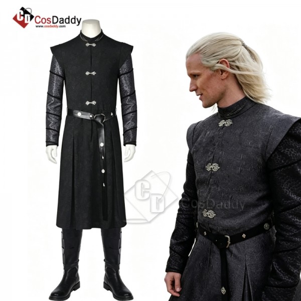 Movie House of the Dragon Prince Daemon Targaryen Cosplay Costume Halloween Carnival Suit