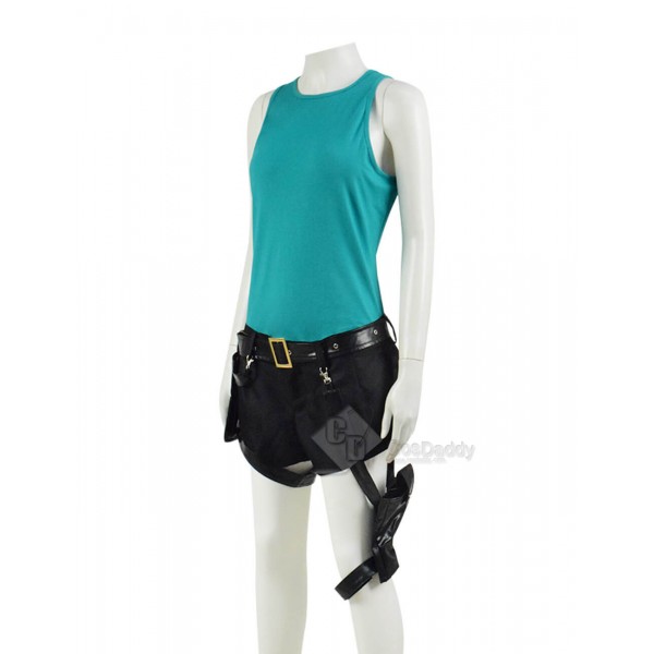 Tomb Raider Lara Croft Outfit Full Set Cosplay Halloween Costume CosDaddy