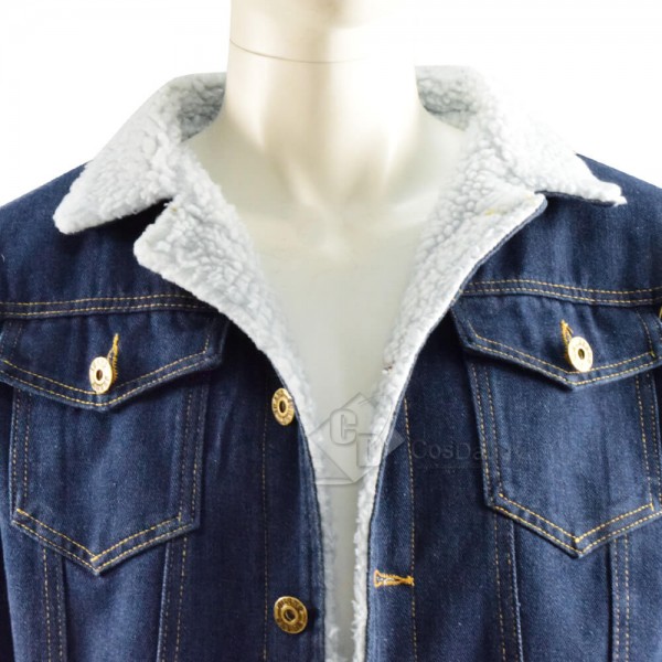 CosDaddy Game Tell Me Why Tyler Ronan Denim Cotton Jacket Coat Cosplay Costume