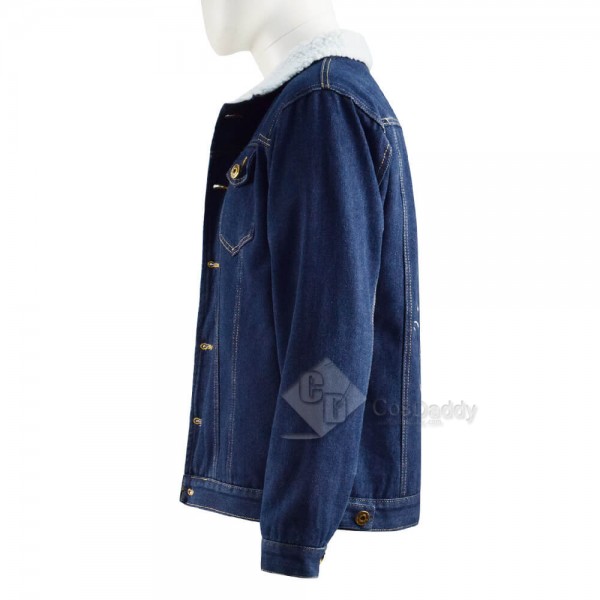 CosDaddy Game Tell Me Why Tyler Ronan Denim Cotton Jacket Coat Cosplay Costume