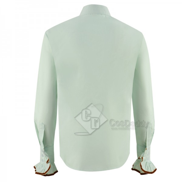 Third Doctor Green Shirts Doctor Who Cosplay Costumes 3rd Doctor Shirts CosDaddy