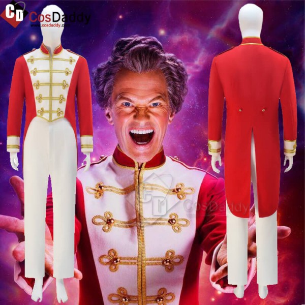 Red and White Toymaker Costume Doctor Who Toymaker Outfit Suit CosDaddy