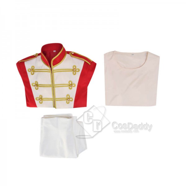 Red and White Toymaker Costume Doctor Who Toymaker Outfit Suit CosDaddy