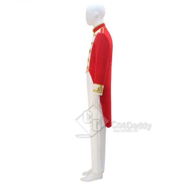 Red and White Toymaker Costume Doctor Who Toymaker Outfit Suit CosDaddy