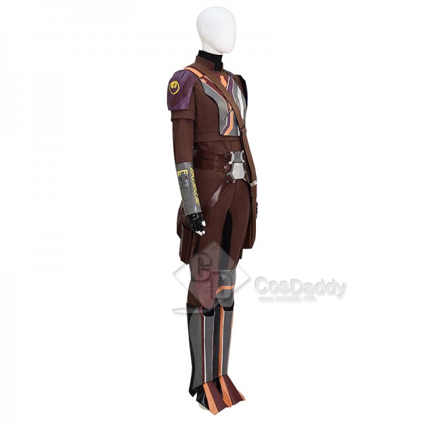 Star Wars Mandalorian Ahsoka Sabine Wren Cosplay Costume Halloween Carnival Suit