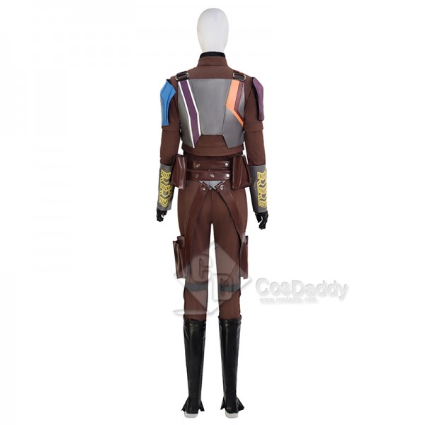 Star Wars Mandalorian Ahsoka Sabine Wren Cosplay Costume Halloween Carnival Suit