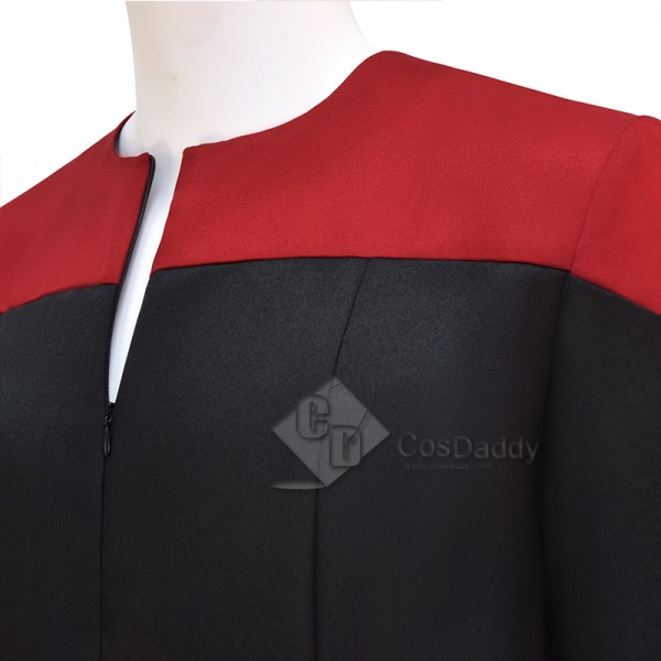 Star Trek Deep Space Nine Voyager Starfleet Red  Jumpsuit Uniform Cosplay Costume