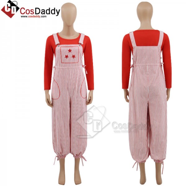Doctor Who The Hand of Fear Sarah Jane Smith Overall Cosplay Costume