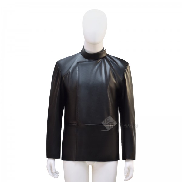 Star Trek: Section 31 (2025) Leather Black Coat Cosplay Costume Halloween Outfit