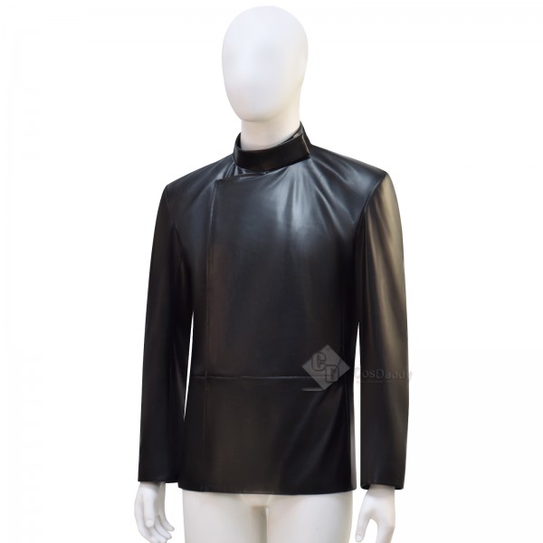 Star Trek: Section 31 (2025) Leather Black Coat Cosplay Costume Halloween Outfit