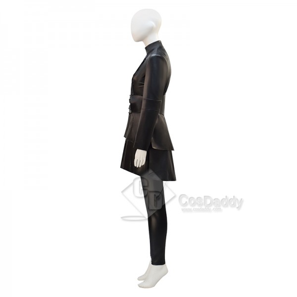 Star Trek: Section 31 (2025) Philippa Georgiou Leather Black Coat Cosplay Costume Halloween Outfit