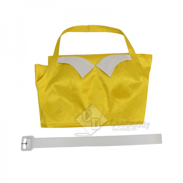 Belinda Chandra Doctor Who Newest Season Yellow Dress Halloween Cosplay Costume