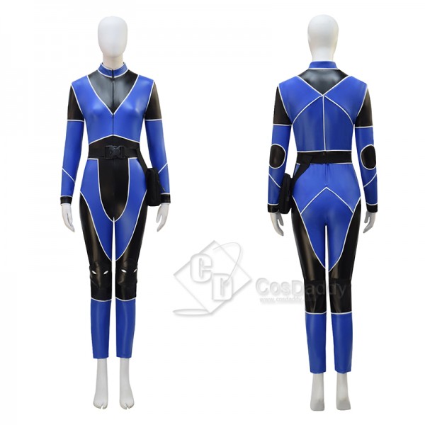 Blue Black Belinda Chandra Doctor Who Newest Season Halloween Cosplay Costume Jumpsuit 