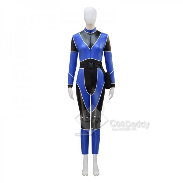 Blue Black Belinda Chandra Doctor Who Newest Season Halloween Cosplay Costume Jumpsuit 