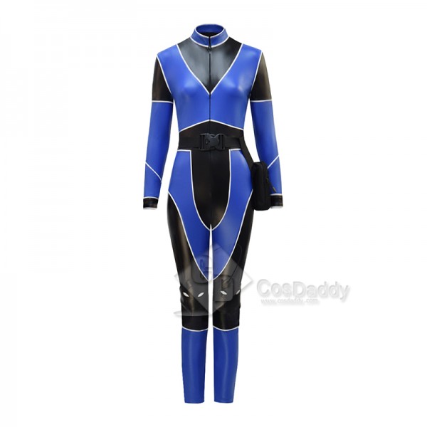 Blue Black Belinda Chandra Doctor Who Newest Season Halloween Cosplay Costume Jumpsuit 