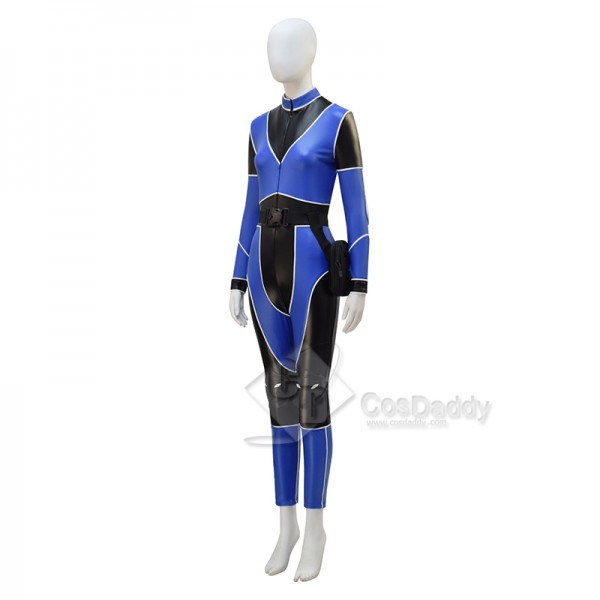 Blue Black Belinda Chandra Doctor Who Newest Season Halloween Cosplay Costume Jumpsuit 