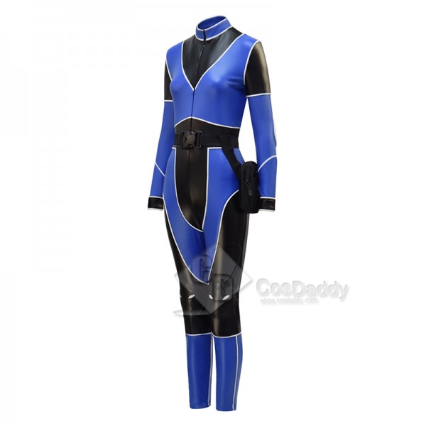 Blue Black Belinda Chandra Doctor Who Newest Season Halloween Cosplay Costume Jumpsuit 