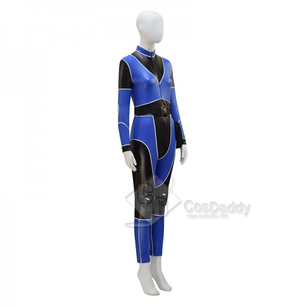 Blue Black Belinda Chandra Doctor Who Newest Season Halloween Cosplay Costume Jumpsuit 