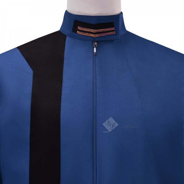 Star Trek: Discovery Starsship Blue Cosplay Costume Uniform Halloween Carnival Suit