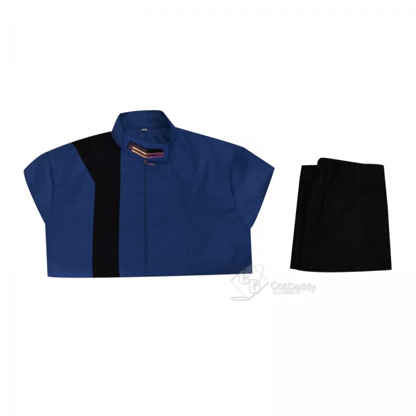 Star Trek: Discovery Starsship Blue Cosplay Costume Uniform Halloween Carnival Suit