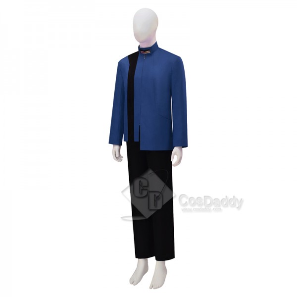 Star Trek: Discovery Starsship Blue Cosplay Costume Uniform Halloween Carnival Suit