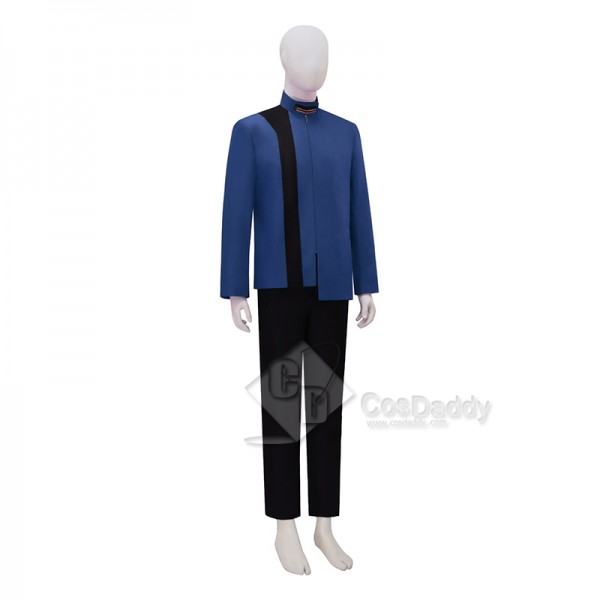 Star Trek: Discovery Starsship Blue Cosplay Costume Uniform Halloween Carnival Suit
