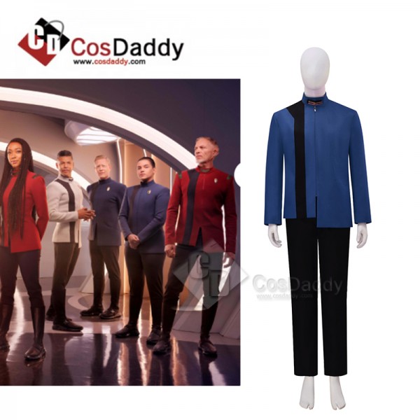 Star Trek: Discovery Starsship Blue Cosplay Costum...