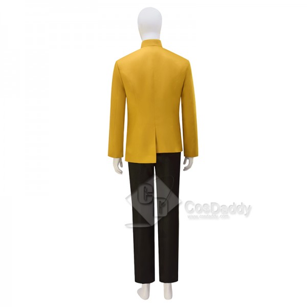 Star Trek: Discovery Starsship Yellow Cosplay Costume Uniform Halloween Carnival Suit