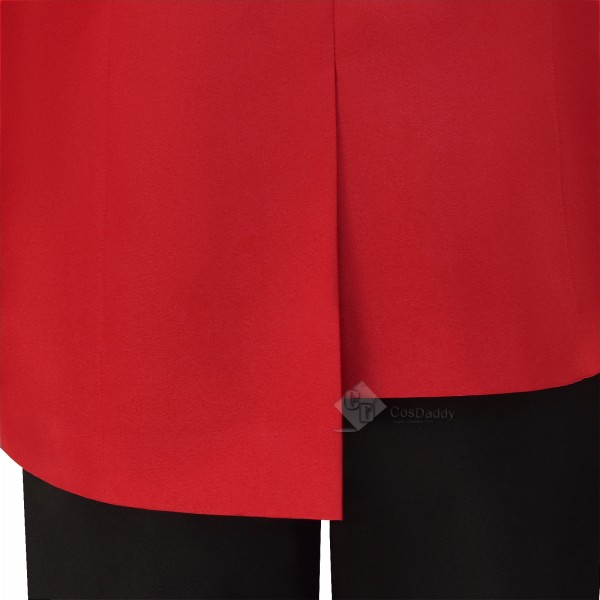 Star Trek: Discovery Starsship Red Cosplay Costume Uniform Halloween Carnival Suit