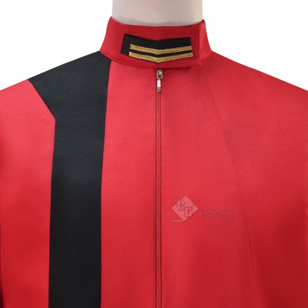 Star Trek: Discovery Starsship Red Cosplay Costume Uniform Halloween Carnival Suit