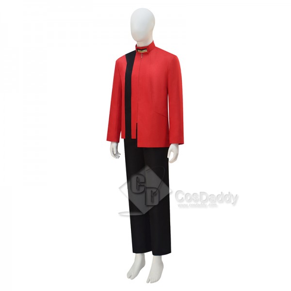 Star Trek: Discovery Starsship Red Cosplay Costume Uniform Halloween Carnival Suit