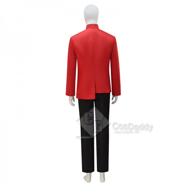 Star Trek: Discovery Starsship Red Cosplay Costume Uniform Halloween Carnival Suit