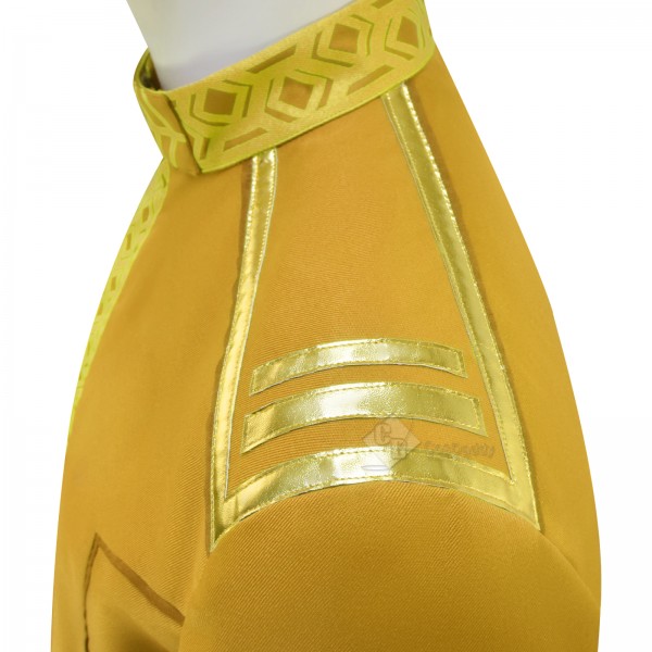 Star Trek: Strange New Worlds Brings Back TOS Coolest Cosplay Costume Yellow Uniform Halloween Carnival Suit