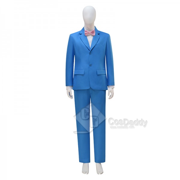 Cosdaddy 15th Doctor Who Ncuti Gatwa Blue Suit Cosplay Costumes Halloween Outfit