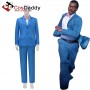 Cosdaddy 15th Doctor Who Ncuti Gatwa Blue Suit Cos...