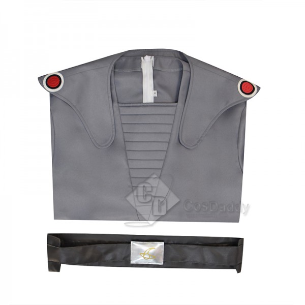 Cosdaddy Forbidden Planet  Adults Male Fullset Suit Grey Uniform Jumpsuit Costume