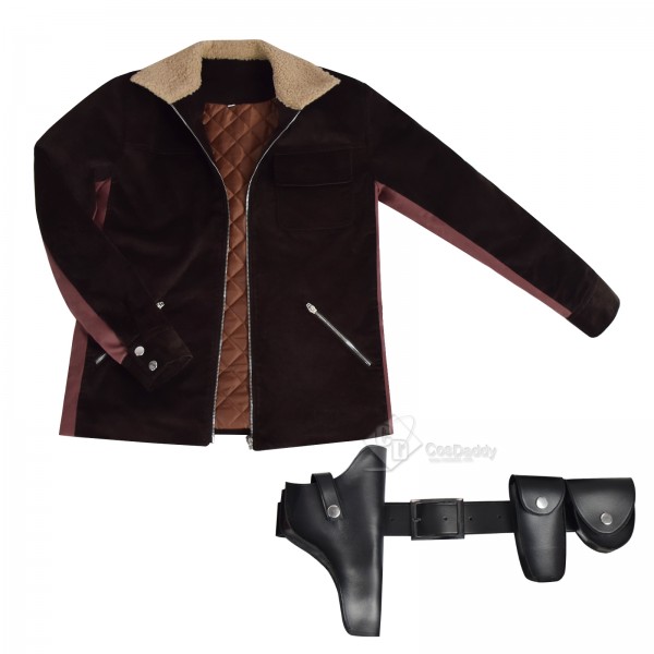 Cosdaddy The Walking Dead Rick Grimes Cosplay Costume Jacket Halloween Outfit