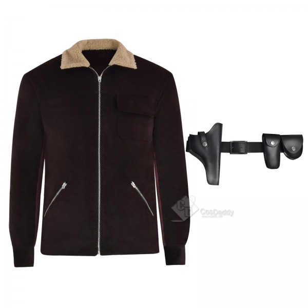 Cosdaddy The Walking Dead Rick Grimes Cosplay Costume Jacket Halloween Outfit