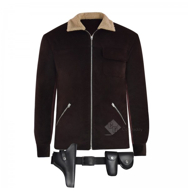 Cosdaddy The Walking Dead Rick Grimes Cosplay Costume Jacket Halloween Outfit