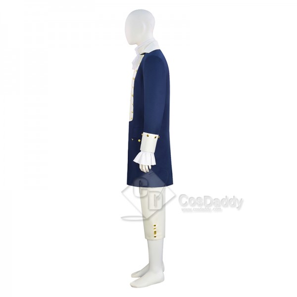 Adults Alexander Hamilton Cosplay Costume Rock Festival Performance Outfit Stage Suit