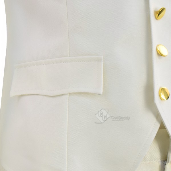 Adults Alexander Hamilton Cosplay Costume Rock Festival Performance Outfit Stage Suit