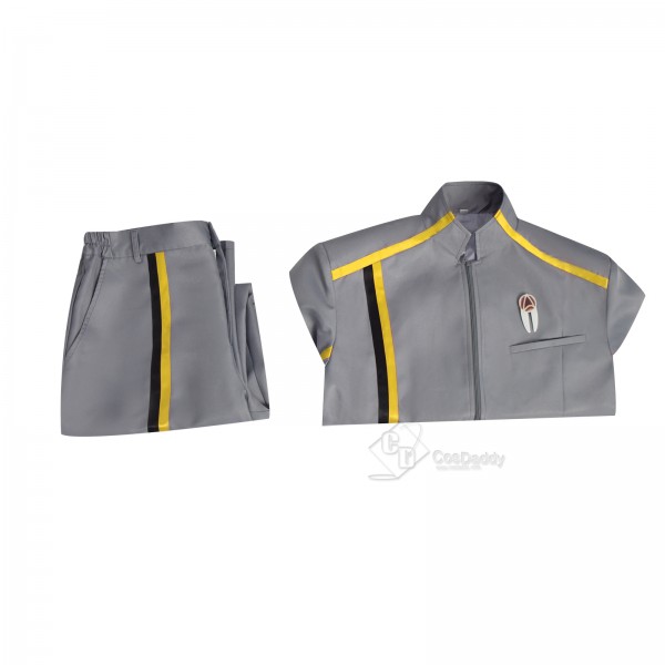 Cosdaddy Star Trek: Starfleet Academy Season 1 Cosplay Costume Academy Yellow Male Uniform 