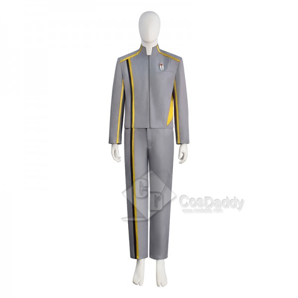 Cosdaddy Star Trek: Starfleet Academy Season 1 Cosplay Costume Academy Yellow Male Uniform 
