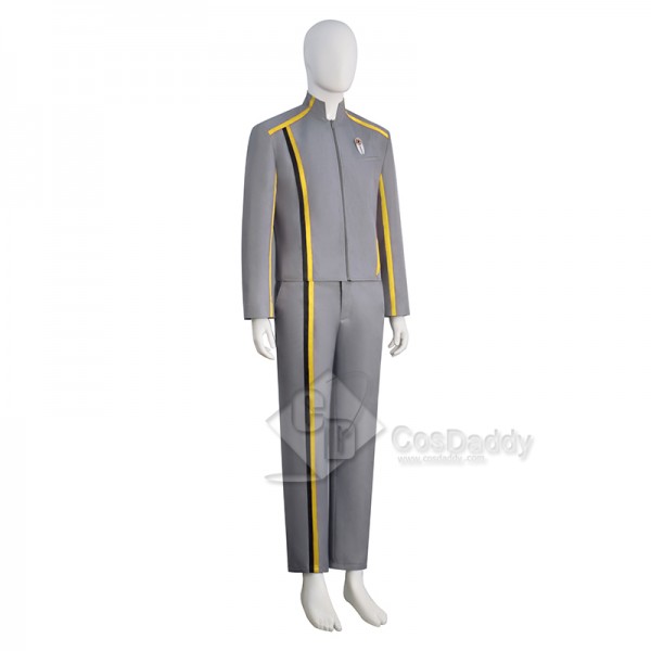 Cosdaddy Star Trek: Starfleet Academy Season 1 Cosplay Costume Academy Yellow Male Uniform 