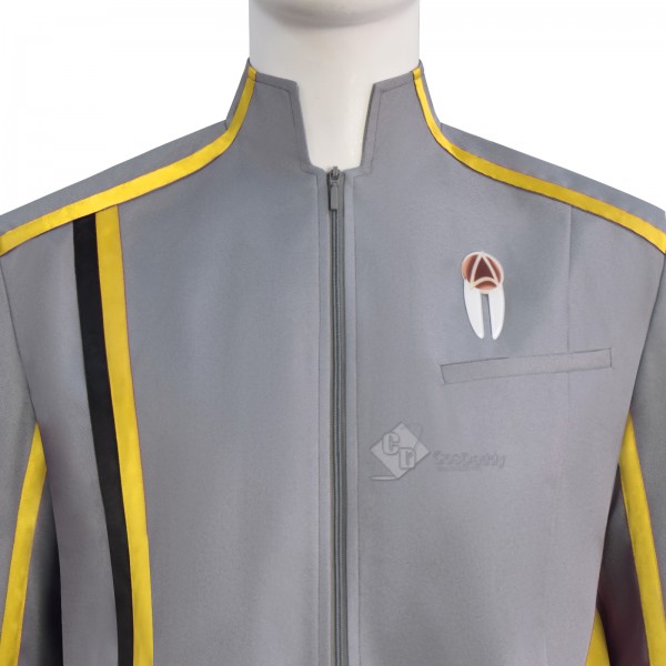 Cosdaddy Star Trek: Starfleet Academy Season 1 Cosplay Costume Academy Yellow Male Uniform 
