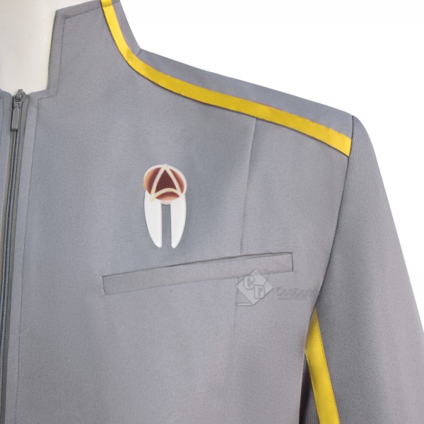 Cosdaddy Star Trek: Starfleet Academy Season 1 Cosplay Costume Academy Yellow Male Uniform 