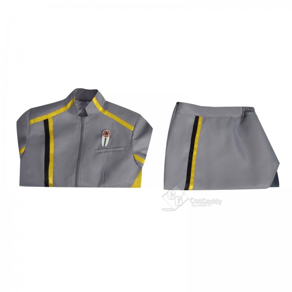 Cosdaddy Star Trek: Starfleet Academy Season 1 Cosplay Costume Academy Yellow Female Uniform 