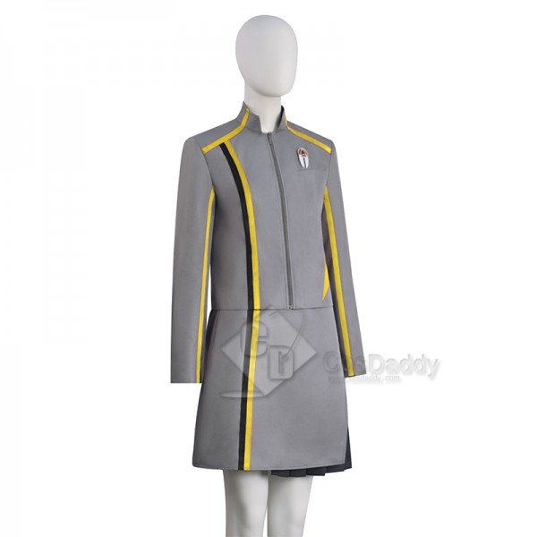 Cosdaddy Star Trek: Starfleet Academy Season 1 Cosplay Costume Academy Yellow Female Uniform 