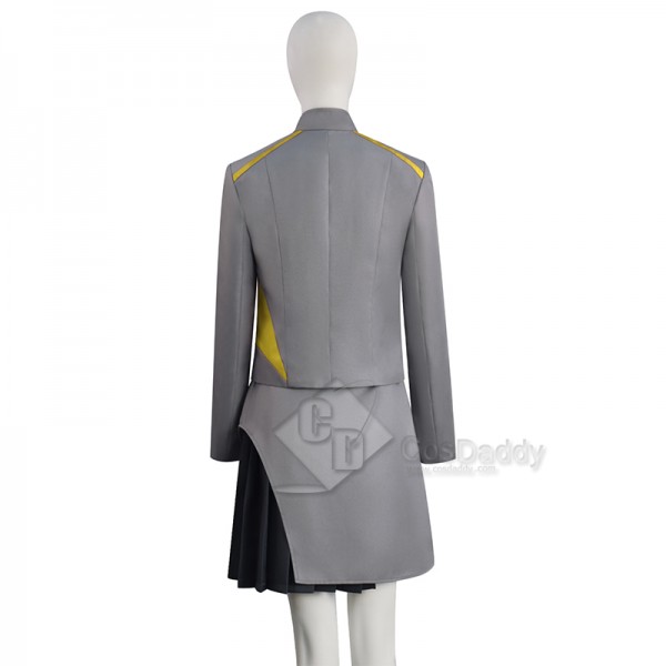 Cosdaddy Star Trek: Starfleet Academy Season 1 Cosplay Costume Academy Yellow Female Uniform 